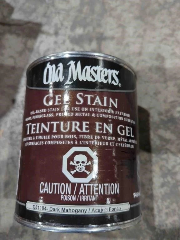 Old Masters Gel Stain C81104- Dark Mahogany