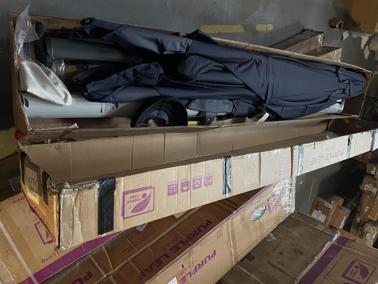 9 x 12 ft Rectangular Patio Umbrella ET47361