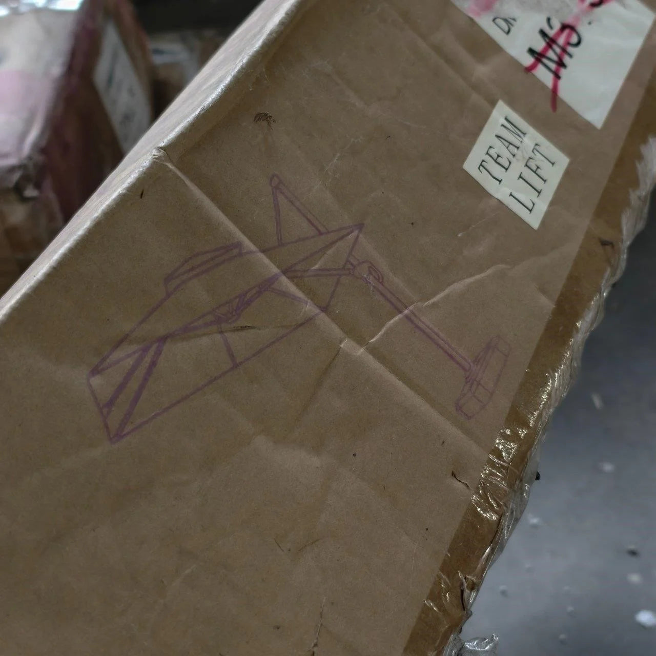 PURPLE LEAF 9' X 12' Umbrella EN44104