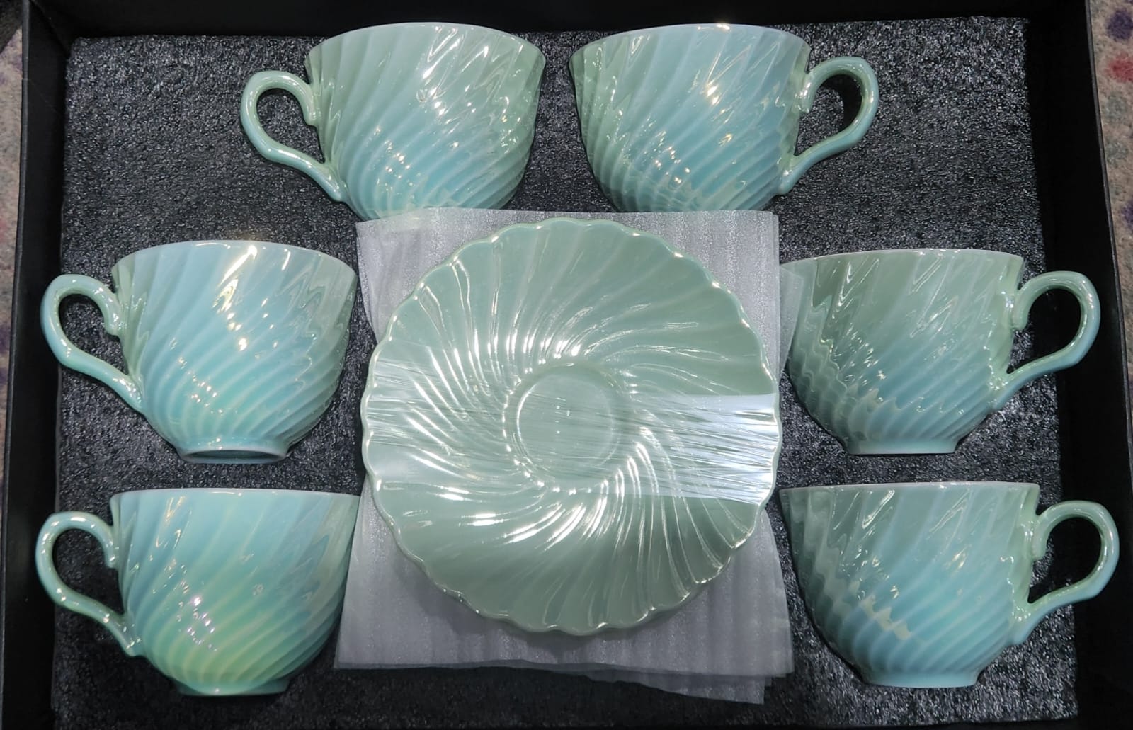 Vintage Aqua Set
