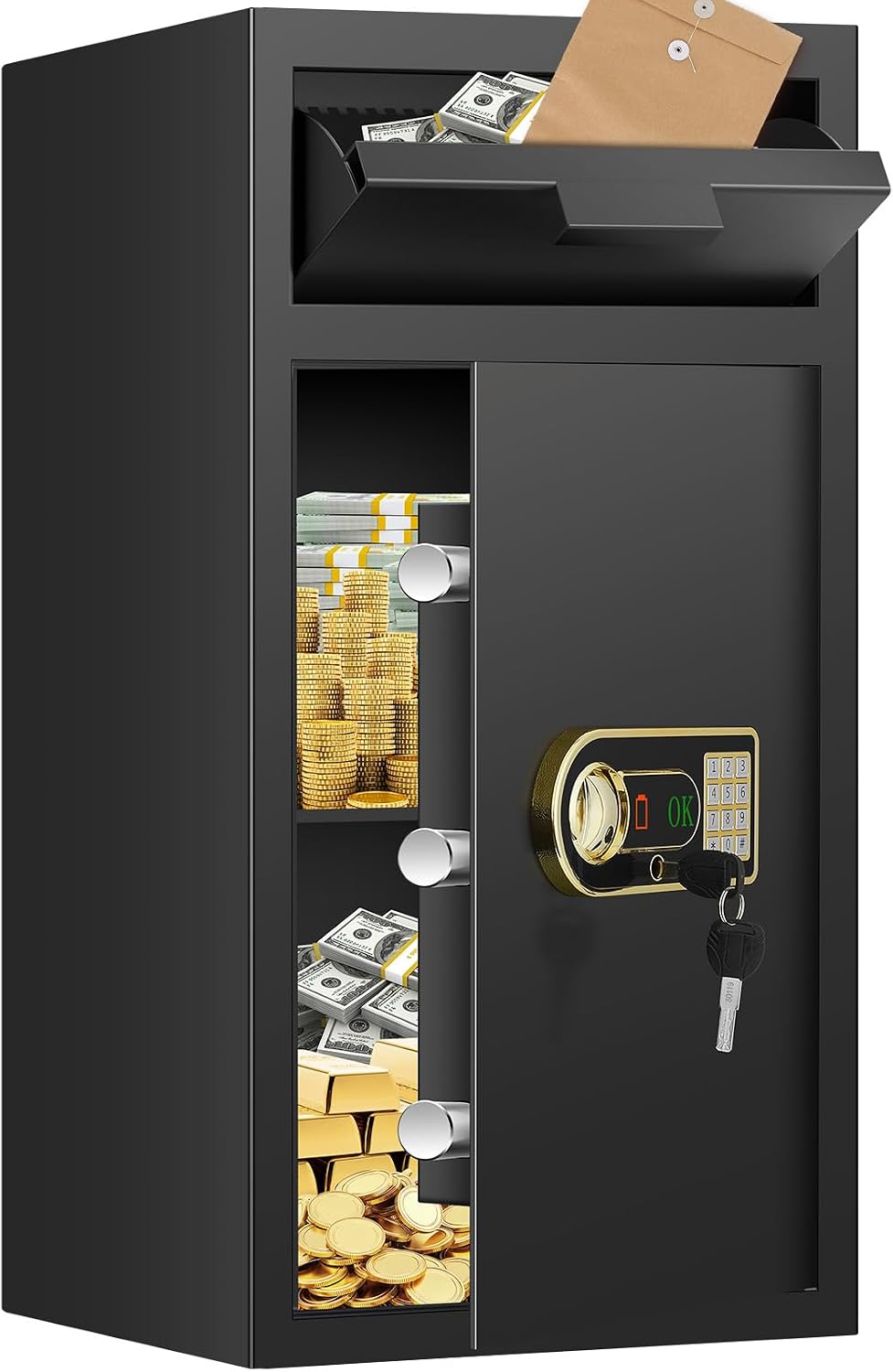 7.5 Cu ft Extra Large Drop Safe Box for Business