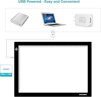 LED Tracing Light Box for Anime Drawing graphic tablet