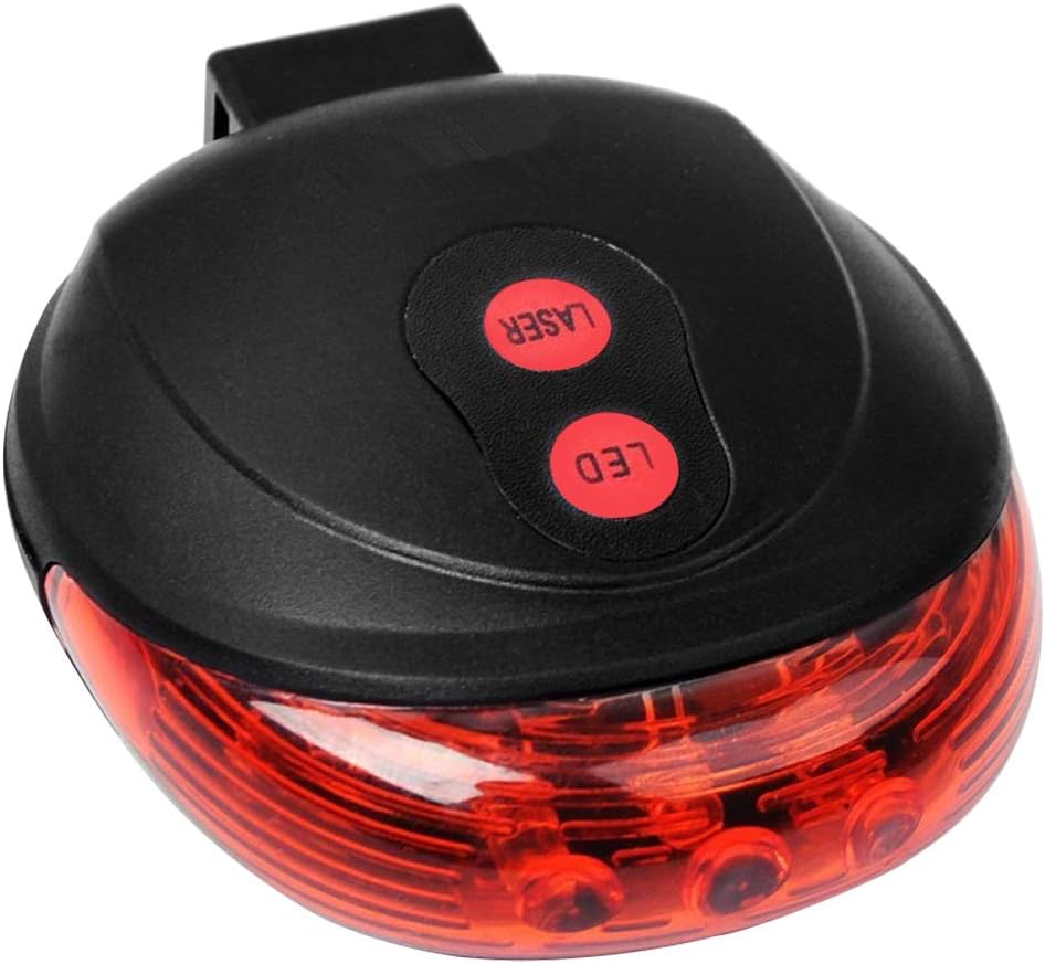 Bike Cycling 7 Flash Modes Red Lights Waterproof