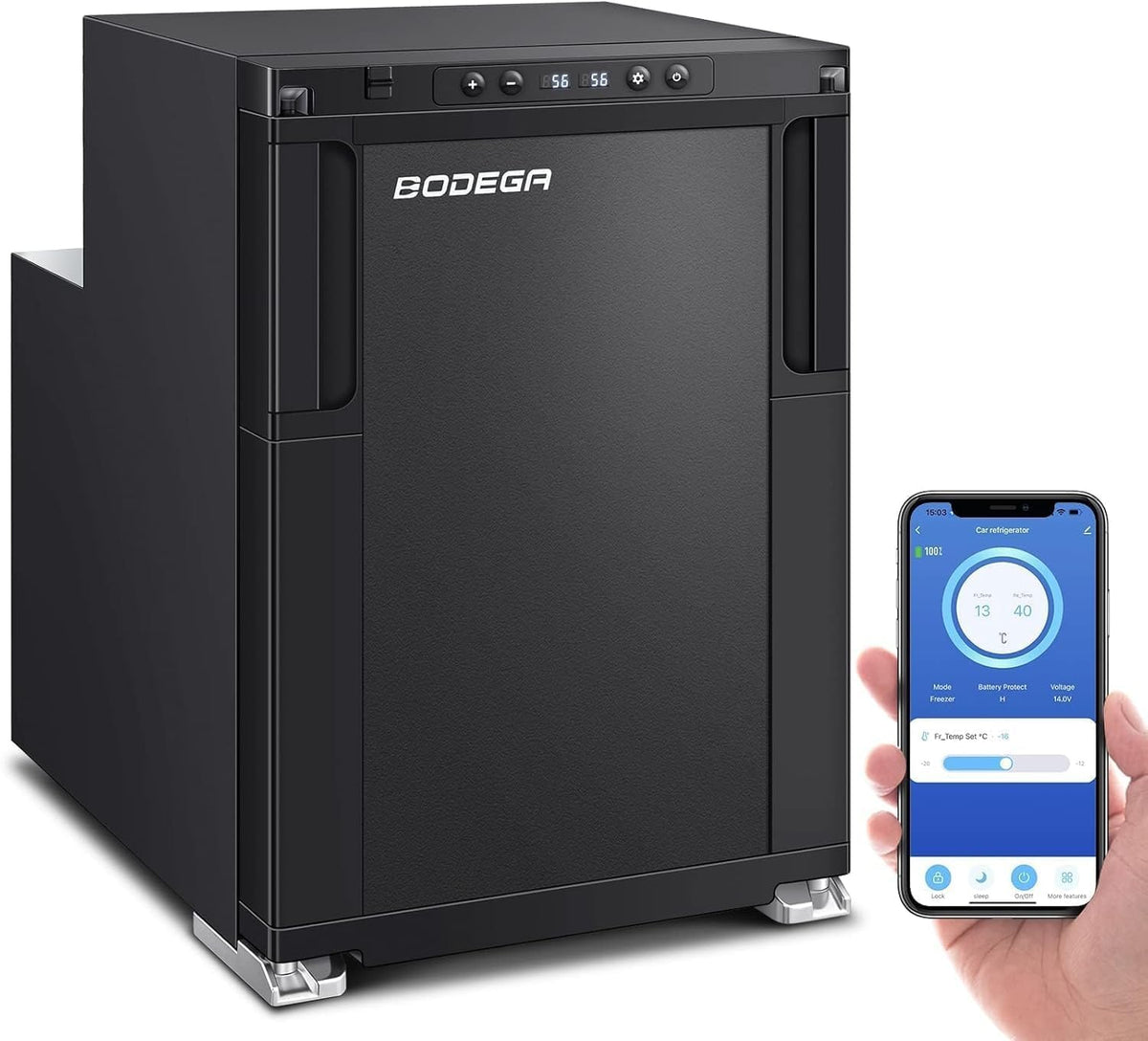 BODEGA R50 DC12V/24V Car Fridge