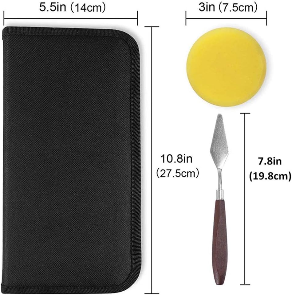 Artist paintbrush set- 15 brushes