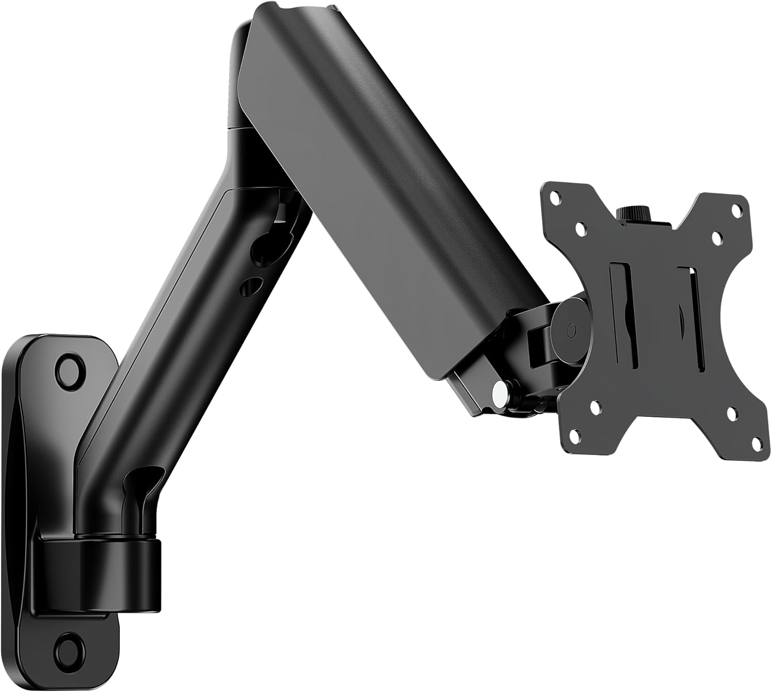 MonTEK Single Monitor Wall Mount for 17 to 32 inch Flat/Curved Screens