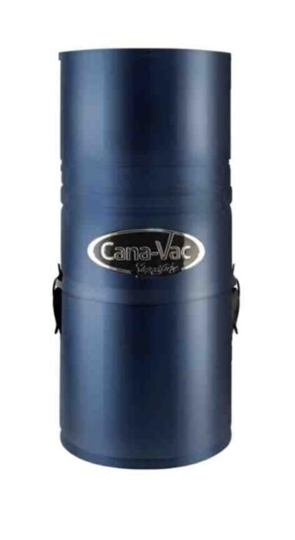CanaVac Signature CONDO ACAN490 Central Vacuum Cleaner For Larg House, Navy