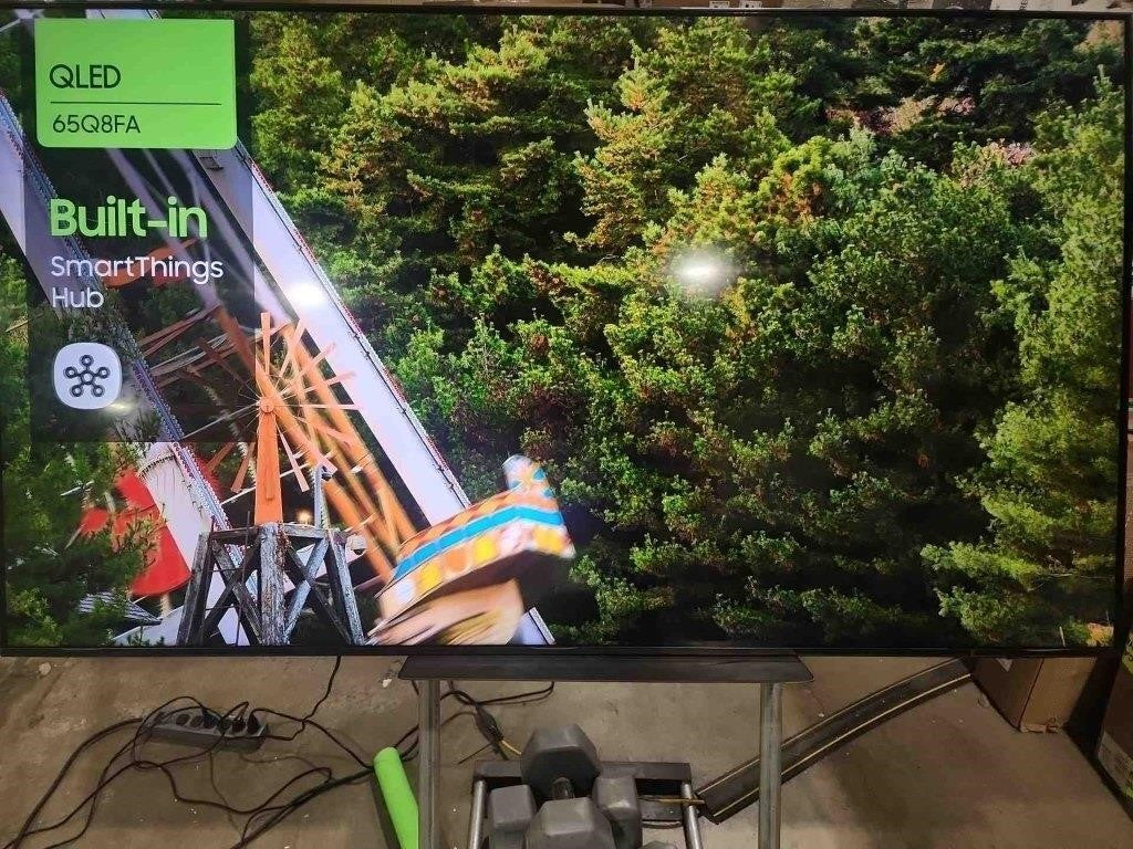 SAMSUNG 65 Inch QLED Q8F 4K Smart TV, AI Gen 1 Processor,