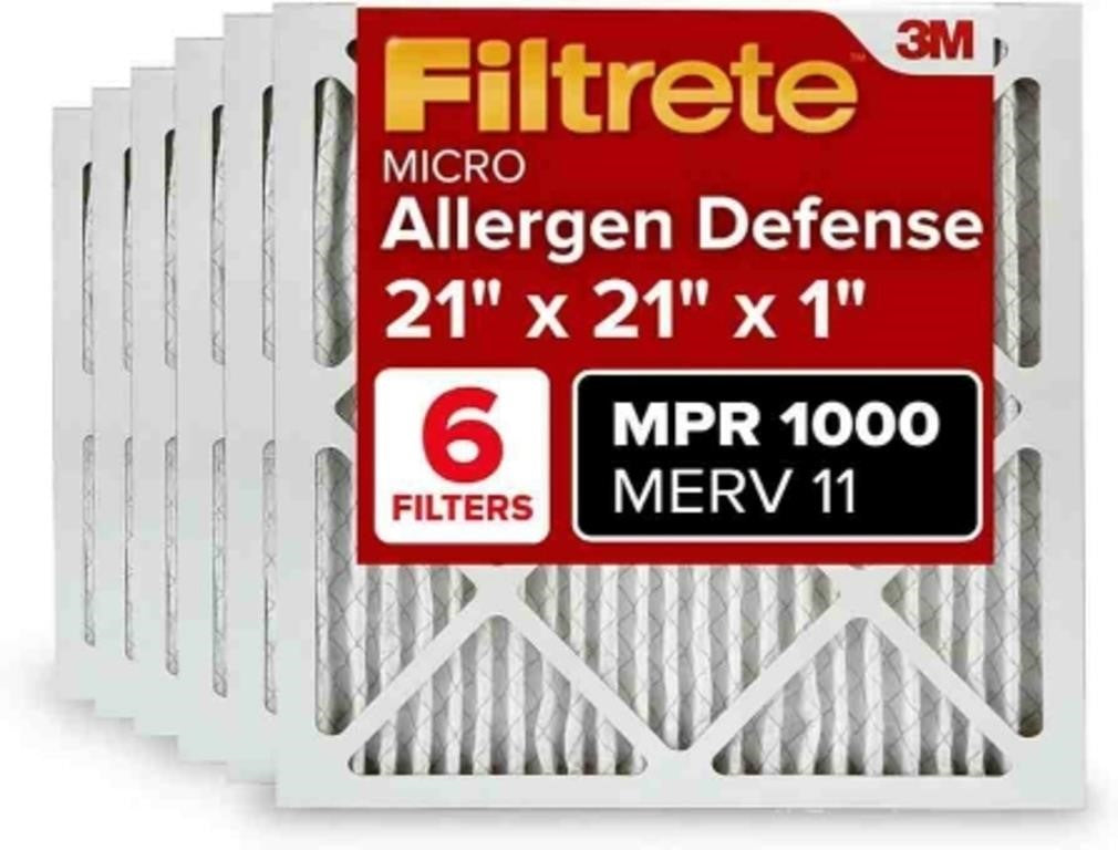 Filtrete 21x21x1 AC Furnace Air Filter