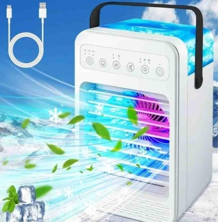 Air Cooling Fan, White