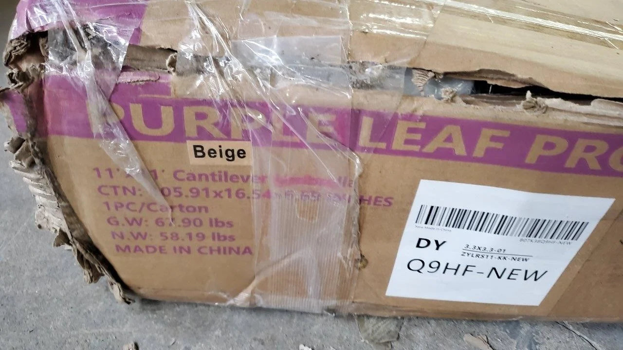 11ft Square Patio Umbrella EN44516