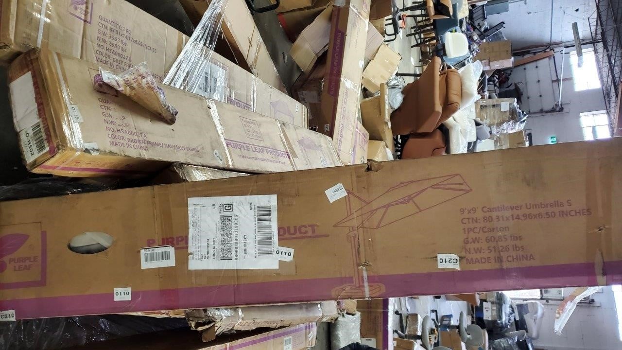 PURPLE LEAF 9ft Patio Umbrella EN44377