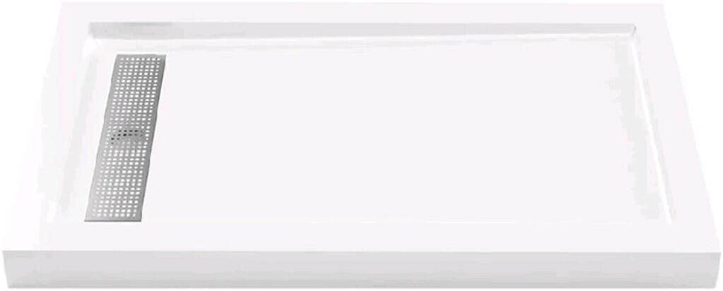 CKB 60 in.L x 32 in.W Trench Side Shower Base Incl