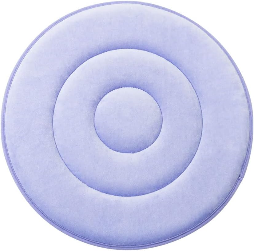 Ehucon 360 Degree Swivel Seat Cushion, (Purple, 15.7IN X 15.7IN)
