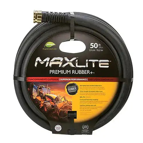 MAXLite™ Water Hose, Rubber, 3/4" dia. x 50' LModel: NM930 Manu