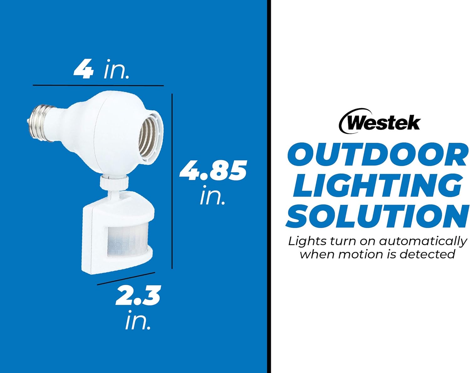 Westek Outdoor Motion Sensor Light Adapter