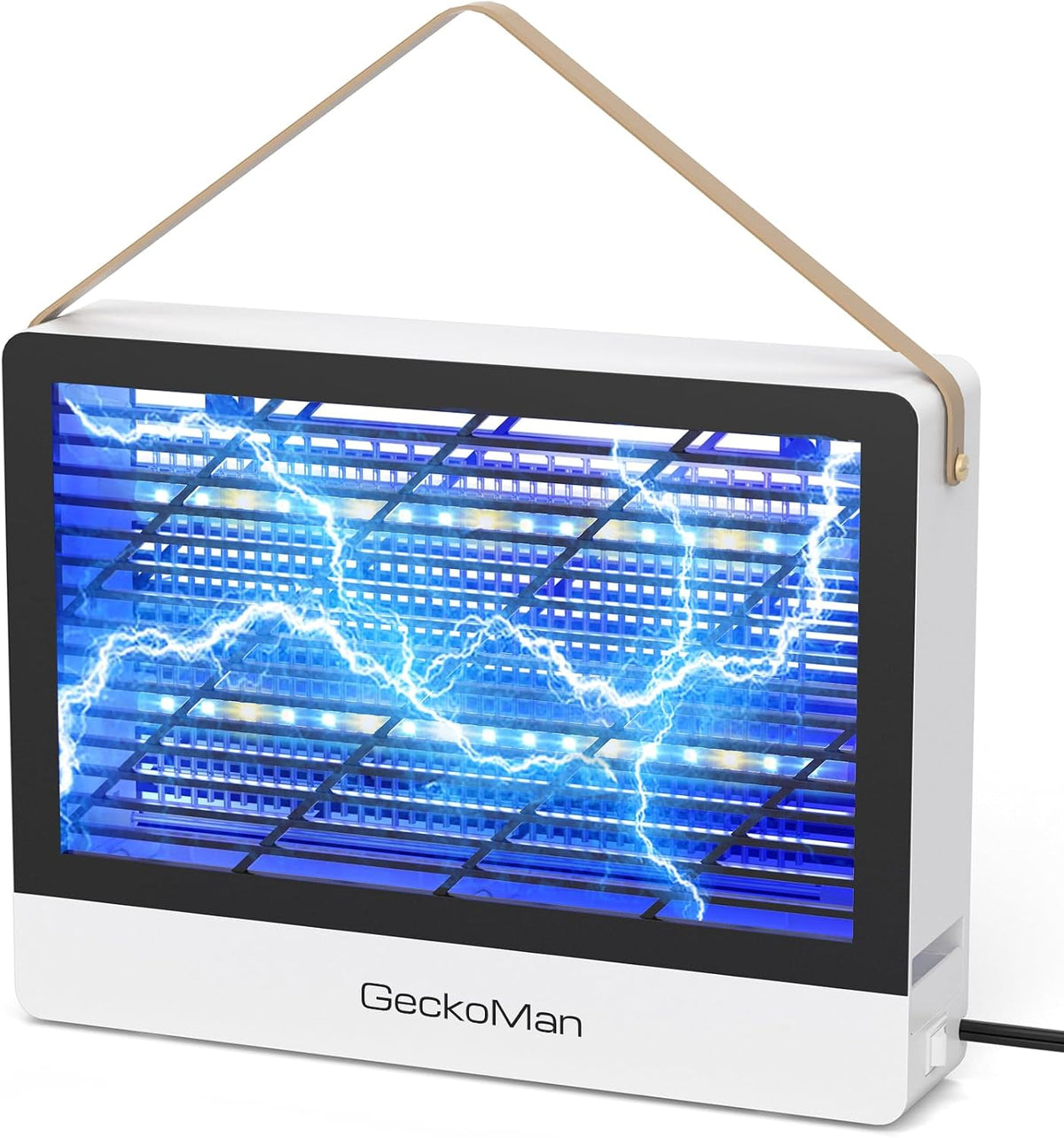 GeckoMan 2-Pack LED Indoor Bug Zapper Mosquito Zapper Fly Zapper Fly Trap