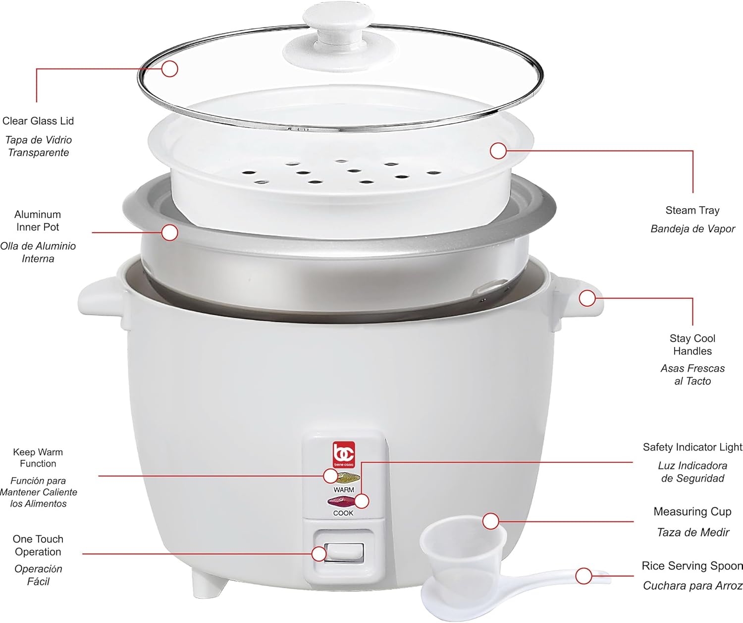 Bene Casa Rice Cooker