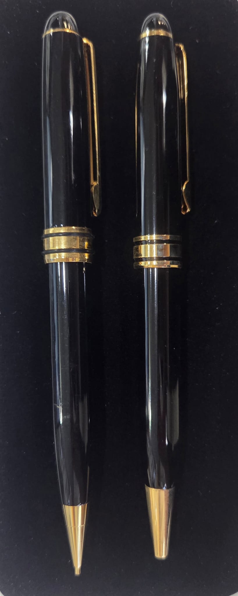 SWANK 4175 Classic Finely Crafted Ballpoint Pencil and Pen BLACK