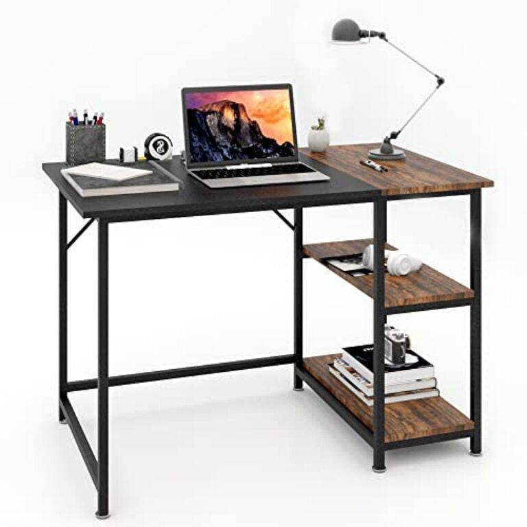 Desk POWAITER Home Office, Computer Desk 39" Study Writing Table, Latop Table