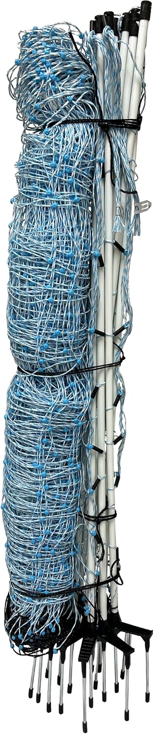Starkline Electric Netting (42" x 164') Electric Fence for Backyards