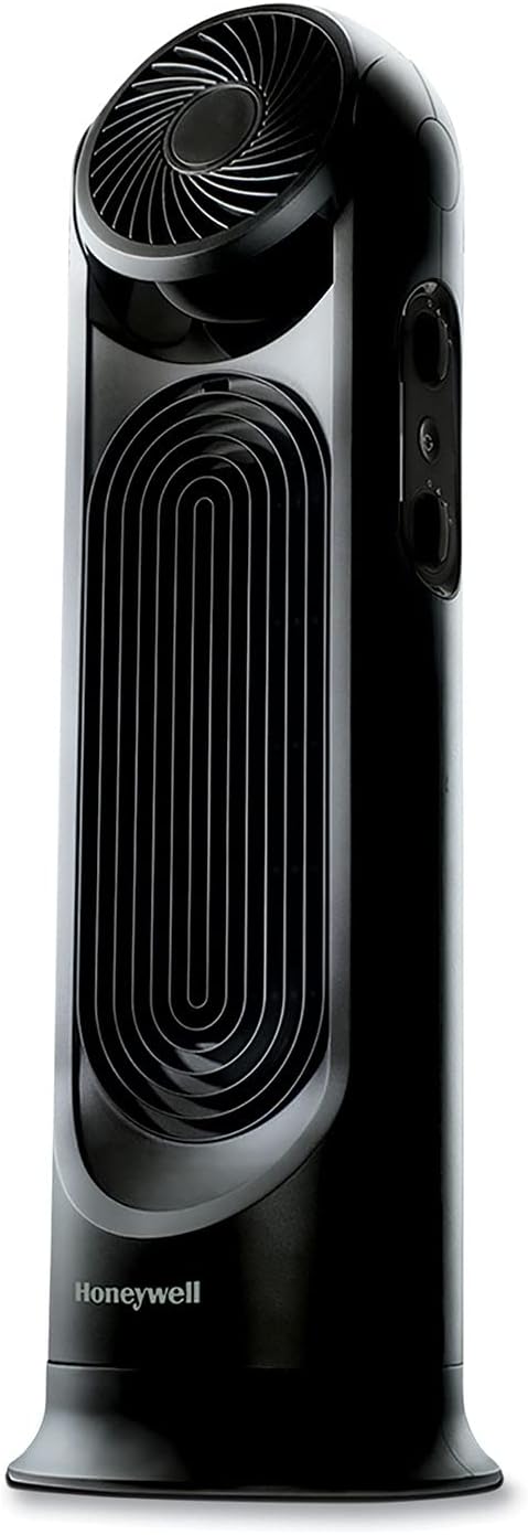 Honeywell TurboForce Tower Fan 2-in-1 Fan, Black, HYF500
