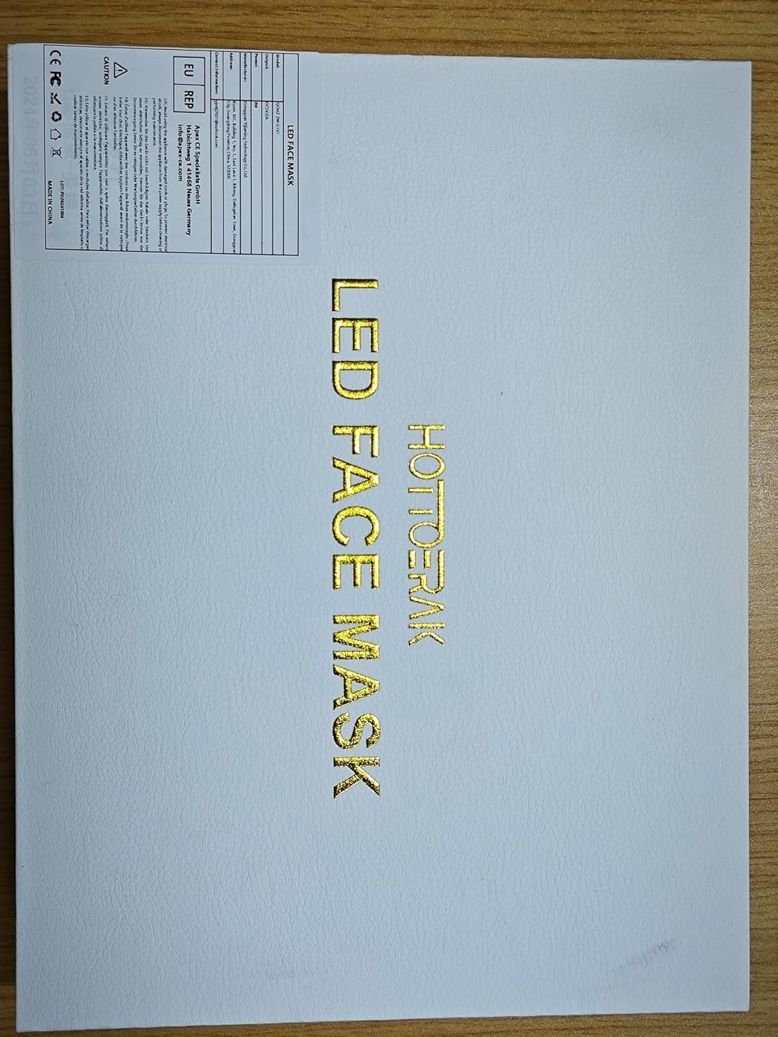 Hottoerak Red Light Lamp for Face,7 Colors LED Light for Face and neck