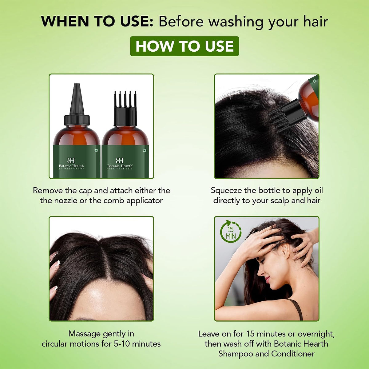 Botanic Hearth 100% Pure Tea Tree Hair Oil For Hair Growth
