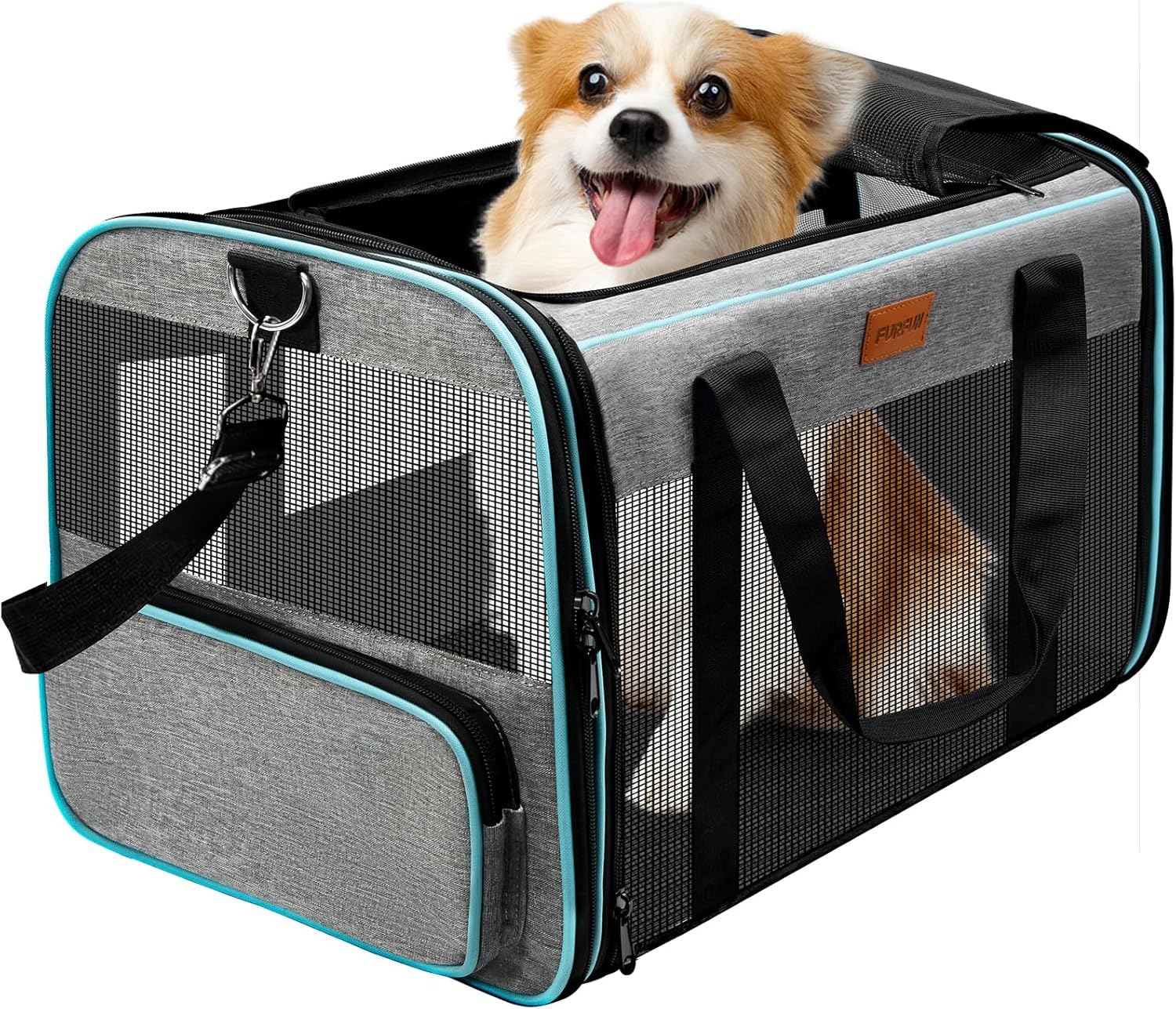 FURFUN Pet Carrier Soft-Sided Carriers for Cats Dogs