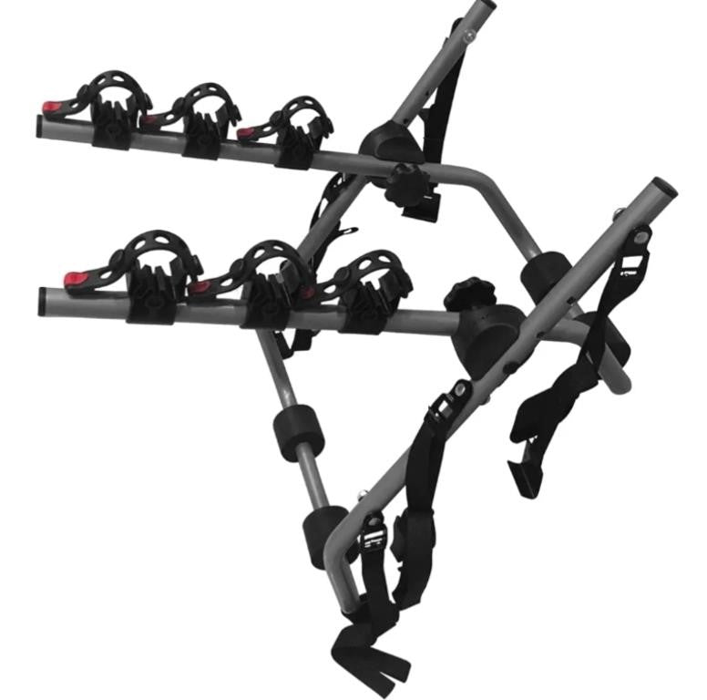 DK2 3-Bike Truck Mount Bicycle Carrier, BCR190, Black/Silver