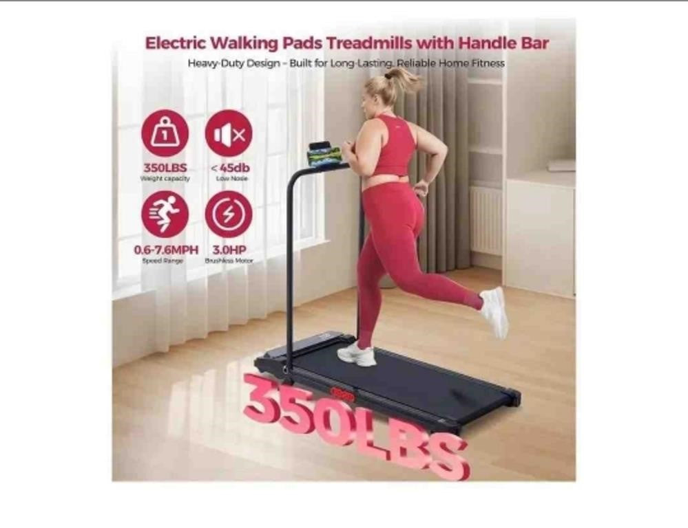 V300 Compact Foldable Walking Pad Treadmill, a versatile 2-in-1