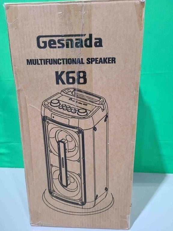 Karaoke Machine for Adults, Portable Bluetooth Speaker with 2 Wireless Microphones