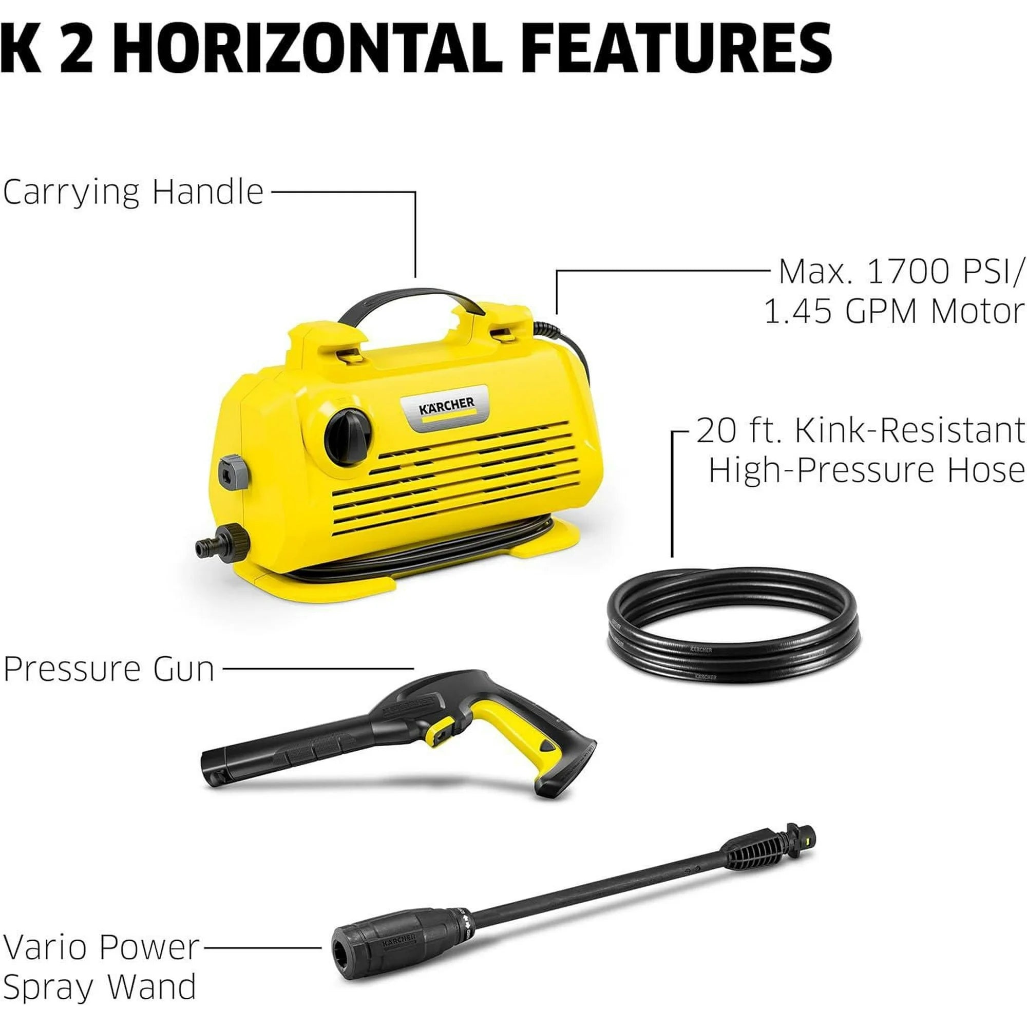 Kärcher K 2 Horizontal Electric Power
