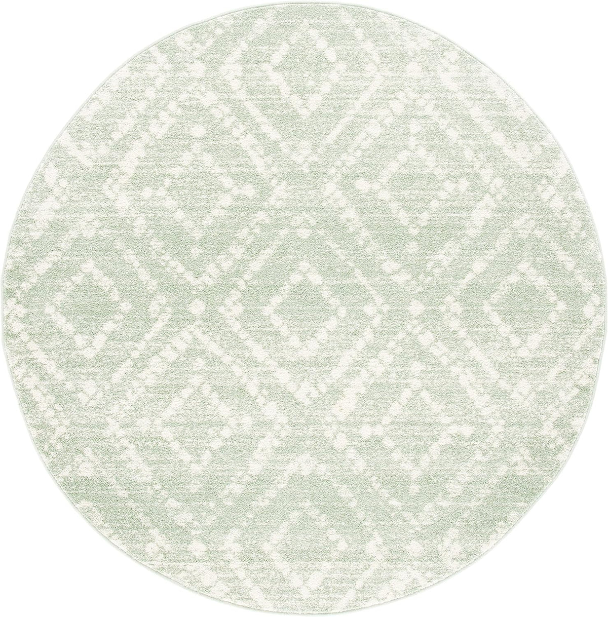 SAFAVIEH Adirondack Collection 6' Round Green/Ivory ADR131Y