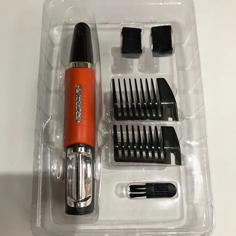 Electric Ear Nose Hair Trimmer Razor Brow Shaping Portable Shaving with Duals Cutter Head Washable Face Care Hair Trimmer Tools 231221