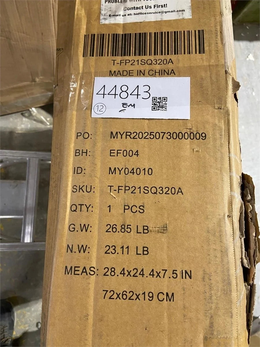 Tozey 32in Outdoor Fire Pit EM44843 BLACK