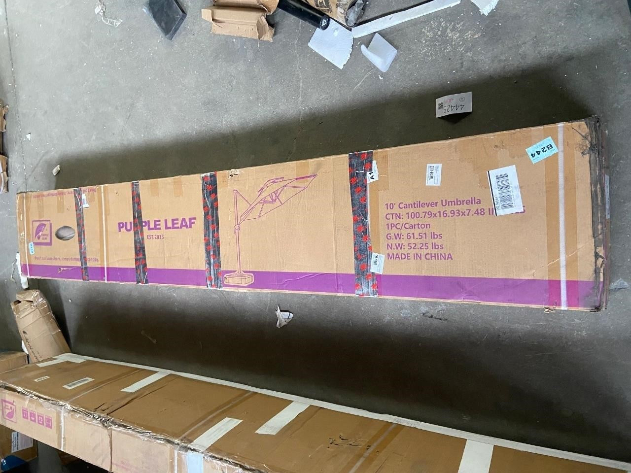 PURPLE LEAF 10ft Patio Umbrella EN44554