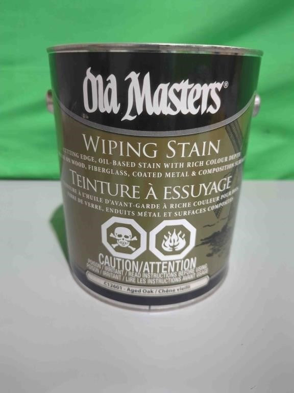 Old Masters C12601 Aged Oak Wiping Stain, 3.78