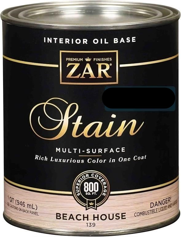ZAR Interior Oil Base Stain, Beach House. 946 ML.