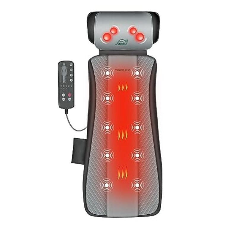 Snailax Full Body Massage Mat with Heat &