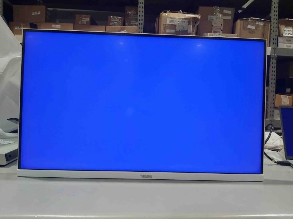 Thinlerian 27" Computer Monitor, 60Hz, White, 27"