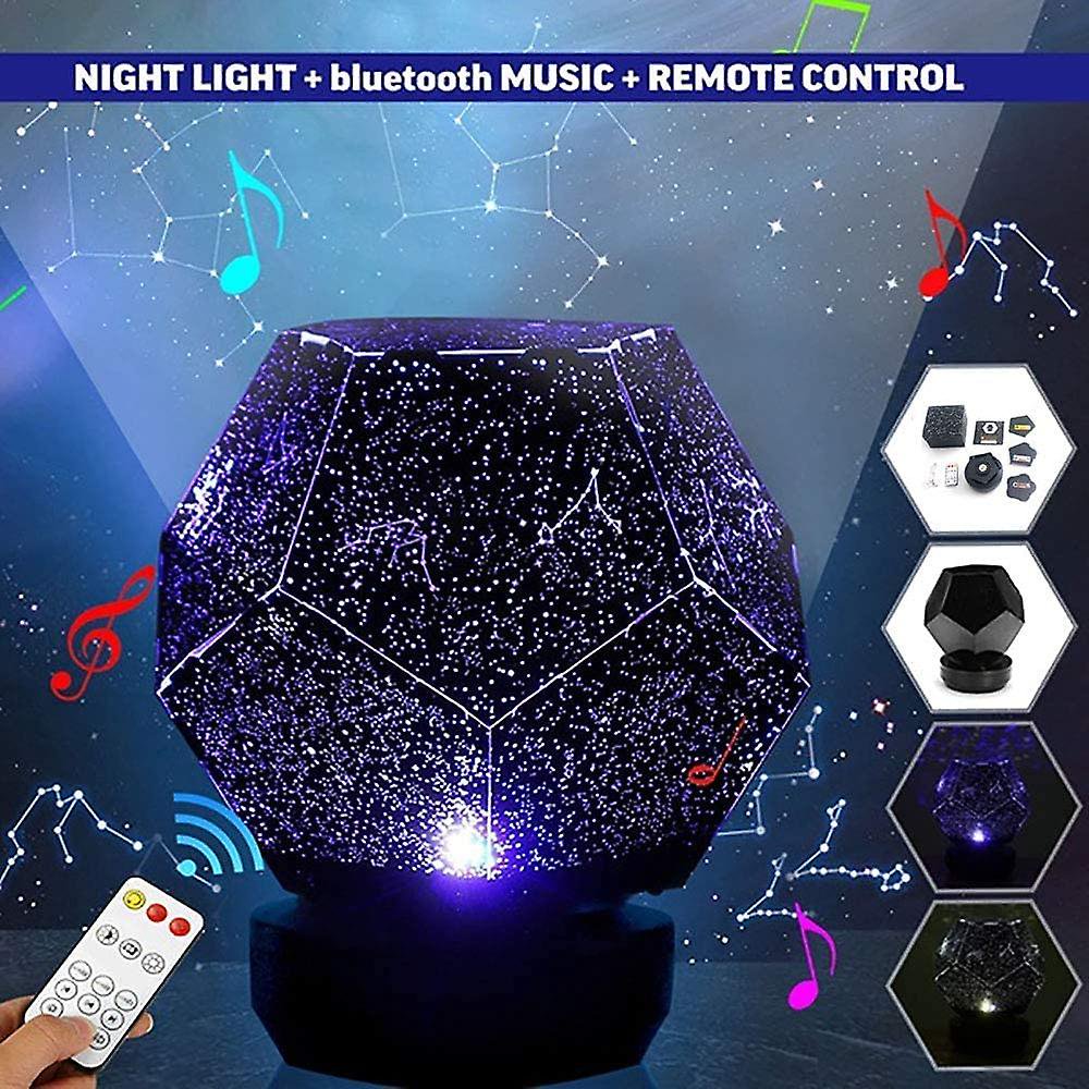 Galaxy Star LED Night Light Projector Bluetooth