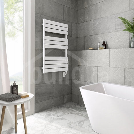 Towel Warmer Frederick York Jasper, White - 17.5"L x 39.5"H.