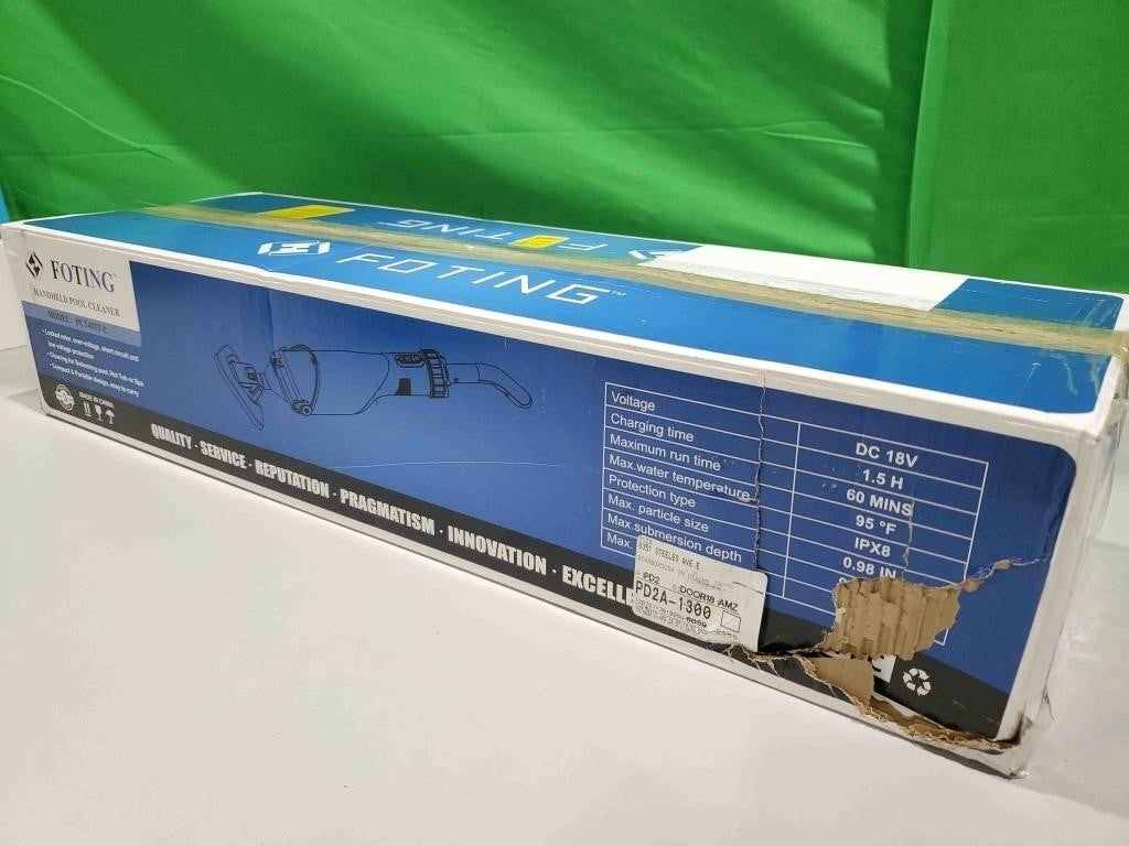 Foting Cordless Pool Vacuum. Handheld
