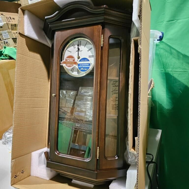 Maple leaf Time piece 4x4 Westminster Wooden Chimi