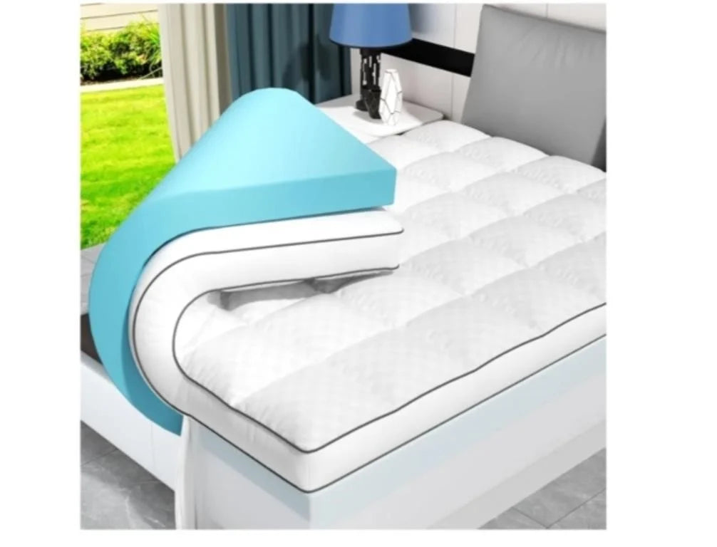 PAYHUIN Dual 2 Inch Memory Foam Mattress Toppe TWIN SIZE