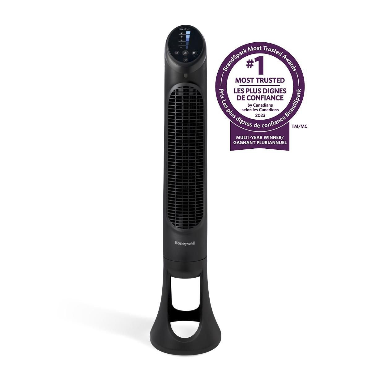 Honeywell HYF260BC QuietSet 5 Whole Room 40" Tower Fan