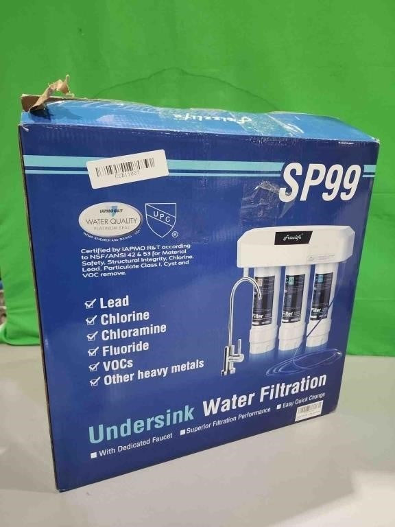Frizzlife Under Sink Water Filter System