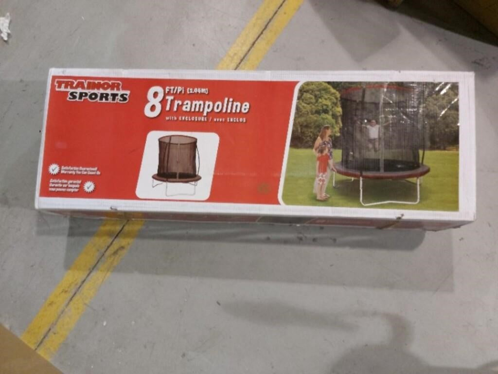 Trampoline and Enclosure Combo | | Jumping Mat and Full Coverage Spring Padding