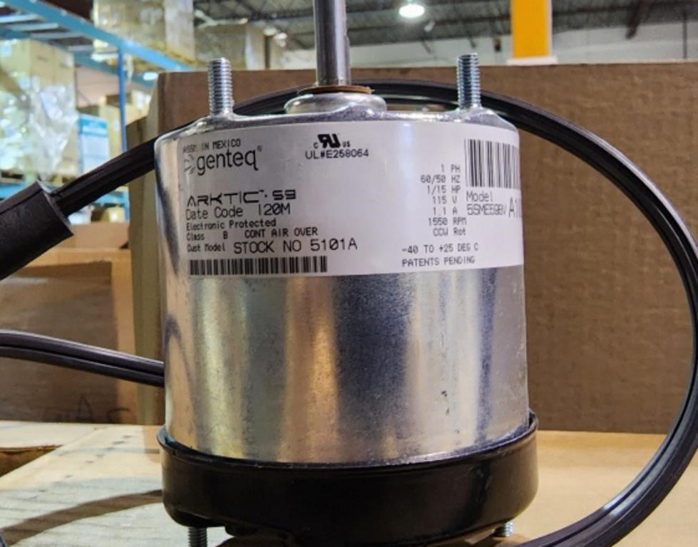 Morrill 5100A Brushless DC Motor ECM 1/